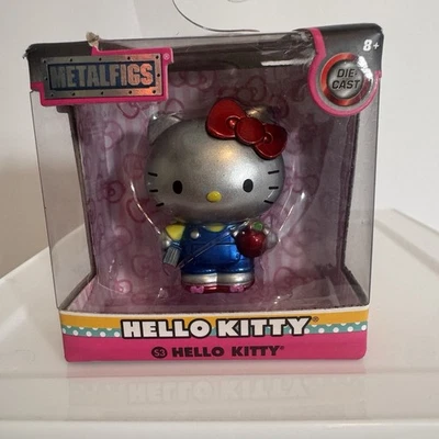 Jada Toys Hello Kitty Silver 2.5 Inch Metalfigs Diecast Collectible Figure - Image 1 of 3