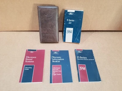 94 Ford F150 F250 F350 Pickup Truck Owner's Manual Books Guide - Image 1 of 3