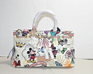 DOONEY & BOURKE DISNEY MM SKETCH TASSEL TOTE PURSE NWT MICKEY MOUSE - Picture 1 of 8