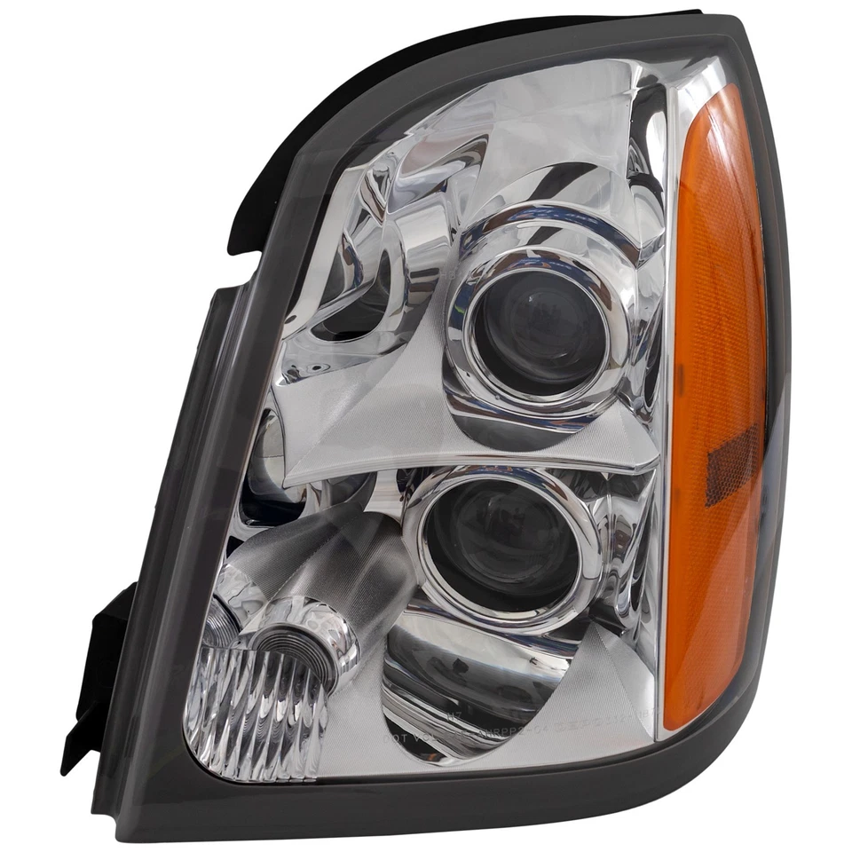 Driver Side Headlight For Cadillac SRX 04-09 Halogen with Bulb(s) CAPA Foto 1 de 1