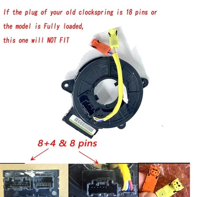 Resorte de reloj de 2 hilos GJ6E-66-1B1A para Mazda 6 CX-9 CX9 2003-2013, MX-5 CX-7 RX-8 Foto 1 de 4