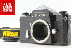 【Exc+3】 Nikon F Eye Level schwarz analoge Spiegelreflexkamera 35 mm Gehäuse mit Riemen aus JAPAN - Bild 1 von 17