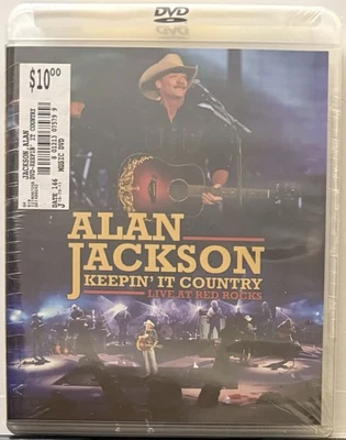 Alan Jackson - Keepin' It Country Live At Red Rocks (DVD 2016) NEW Sealed - Image 1 of 2