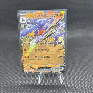 Pokémon TCG Cynthia's Garchomp EX Holo Card 104/182 Sv10: Destined Rivals - Picture 1 of 2