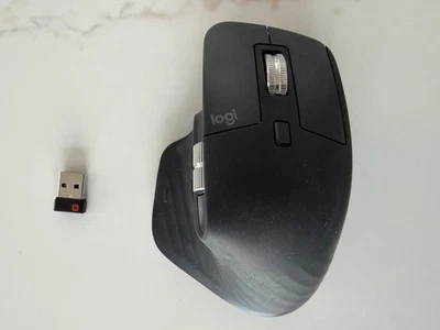 Logitech MX Master 3, Black, Bluetooth Wireless Mouse - Image 1 of 4