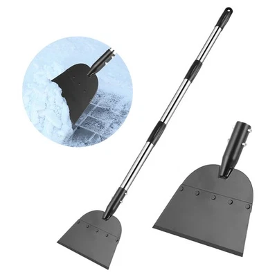 53-Inch Manganese Steel Snow Shovel, Ice Scraper for Driveway Weeding - Image 1 of 4