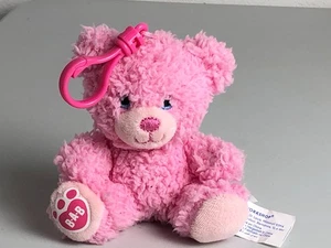 Build-A-Bear Pink Bear 4" Schlüsselanhänger Rucksack Clip - Bild 1 von 5
