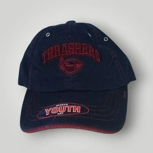 Vintage Y2k Atlanta Thrashers Cap Zephyr Team Gear Youth Adjustable Blue NWT - Picture 1 of 5