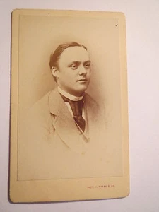 Breslau - Herr von Hildebrand als Student in Couleur - 1869/73  CDV / Studentika - Picture 1 of 1