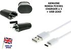 genuine NOKIA FC0301 2.5 AMP UK FAST CHARGER USB CABLE LEAD - Nokia 7.2 8 6 #C