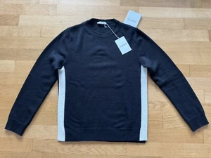 Neu Original Valentino Garavani Kaschmirpullover S Schwarz Creme Fullset - Bild 1 von 5