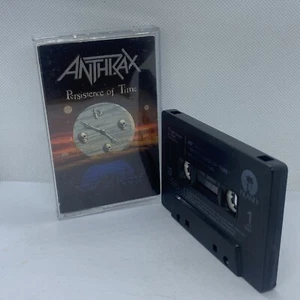 ANTHRAX - Persistence Of Time Cassette Signed By Scott Ian Ultra rare - Picture 1 of 5