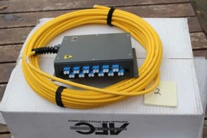 AFC preterminated fiber optic patch panel - 12 core OM1 LC with 20 metre cable - Bild 1 von 3