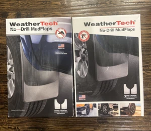 Weather Tech No Drill Mud Flaps Jeep Wagoneer Model Rear 120147 Front 110147 - Picture 1 of 10