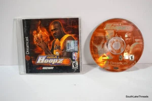 SEGA DREAMCAST NBA HOOPZ W/ Disc Manual Case No Back Cover Tested - Picture 1 of 3