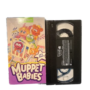 Muppet Babies Let's Build (1993), VHS Movie, Jim Henson Video, 2 Cartoon Eps - Picture 1 of 4