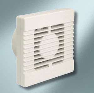 Manrose Abzieher Ventilator 4" 100 mm Standard kein Timer Badezimmer WC WC WC NVF100S - Bild 1 von 16