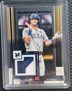 JOSH JUNG Patch 2024 Topps Museum Collection Meaningful Material #MMR-JJ 14/25 - Picture 1 of 2