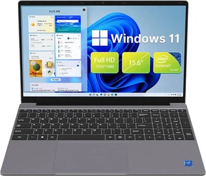 Maxsignage 15.6'' Laptop, Windows 11, Intel N5095, 12GB RAM, 512GB SSD, FHD IPS - Picture 1 of 7