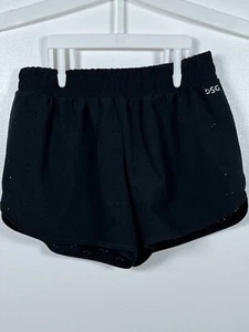 Girls 8-9 DSG Shorts Casual Black Running Gym Active Cutout Athletic Kids - Picture 1 of 4