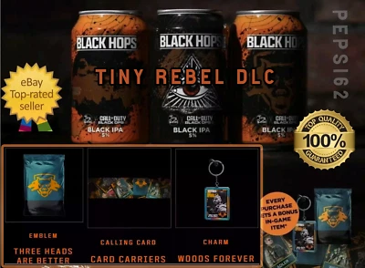 RARO! COD CALL OF DUTY BLACK OPS 6 PEQUEÑO PAQUETE REBELDE (3 artículos) 🔥 Global Foto 1 de 2
