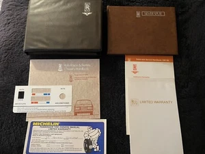 Rolls-Royce Bentley Silver Spur 1981-83 Owners Manual Handbook Set TSD4402 OEM - Picture 1 of 21