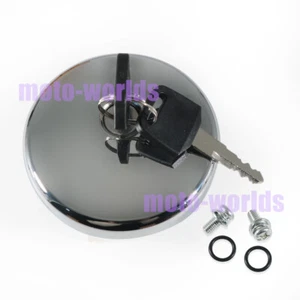 FUEL TANK CAP for Kawasaki EN500 Vulcan 500 LTD 2001-09/ EJ800 W800 Cafe 2019-23 - Picture 1 of 9
