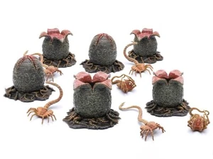 Hiya Toys EGG & FACEHUGGER Set (1986 Aliens ver) 1:18 Scale Exquisite Mini - Picture 1 of 6