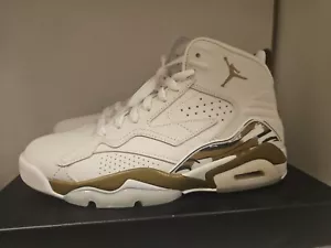Air Jordan Mvp Size 8 White And Gold - Picture 1 of 8
