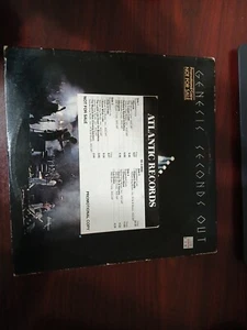 **Original Promo With Timing Strip** Genesis "Seconds Out" 2LP (SD2- - Picture 1 of 3