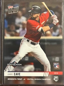 2019 Topps Now #PS-91 Jake Cave Minnesota Twins RC - Picture 1 of 2