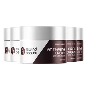 (5er-Pack) Rewind Beauty Anti-Aging Creme, Hautpflege Anti-Falten Feuchtigkeitscreme - Bild 1 von 8