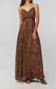 Cami Nyc Marley Maxi Dress lace silk in Jungle Small - Picture 1 of 15