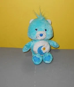 Oso de peluche Care Bears para dormir tie dye azul con luna 8" Carebear   - Imagen 1 de 2