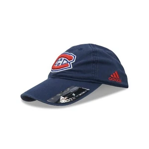 Montreal Canadiens NHL Adidas Team Logo Adult Unisex Slouch Fitted Hat - Picture 1 of 5