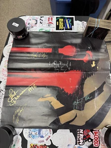 BARMHERZIGES SCHICKSAL Melissa SIGNIERT x5 PROMO ALBUM POSTER datiert 1983 KÖNIG DIAMANT - Bild 1 von 14