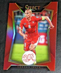 2015-16 Panini Select Gokhan Inler RED # /199 Variation Base Prizm 2016