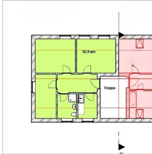 3-Raum Wohnung - Bild 1 von 1