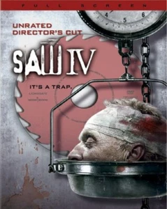 Saw IV (DVD, 2008, Pan and Scan) Unrated + FREE Widescreen DVD of SAW - Picture 1 of 1