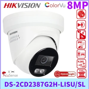 Hikvision DS-2CD2387G2H-LISU/SL 8MP Smart-Light ColorVu PoE Kamera 2 Way Audio - Picture 1 of 24