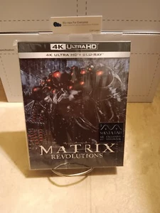 The Matrix Revolutions 4K Full Slip SteelBook Blu-ray [2003] MANTA LAB ShpNxtDay - Picture 1 of 13