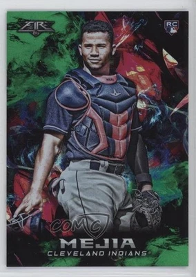 2018 Topps Fire Green /199 Francisco Mejia #166 Rookie RC - Image 1 of 2