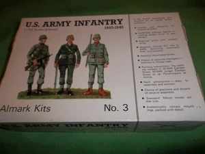 KITS ALMARK 1/32º 54MM INFANTERÍA EJÉRCITO EE. UU. 1943-1945 - Imagen 1 de 9