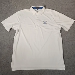 Kingsbarns Poloshirt Herren XL weiß Peter Millar Sommer Komfort Golf Performance - Bild 1 von 10