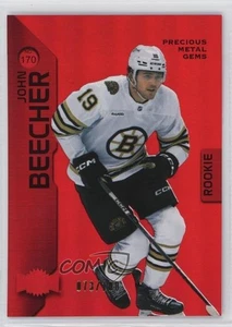 Skybox Metal Universe Rookies 2023-24 PMG rojo/100 John Beecher #170 novato radiocontrol - Imagen 1 de 4