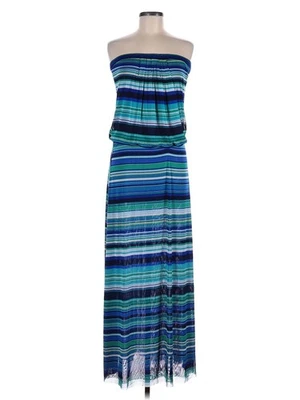 Vestido informal azul para mujer Cynthia Rowley TJX M Foto 1 de 2