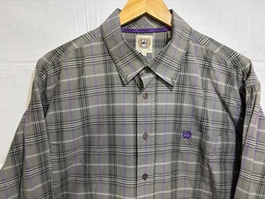 Cinch Button Down Hemd Herren grau schwarz weiß kariert klassisch Western Modern Large - Bild 1 von 7