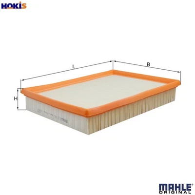 FILTRO DE AIRE LX 443 PARA ROLLS-ROYCE SILVER/SPUR/SPIRIT CORNICHE/II/Convertible 740 Foto 1 de 4