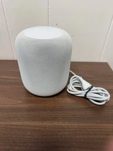 Haut-parleur intelligent portable Apple Homepod blanc MQHV2LL/A grand très bon état 0E - Photo 1 sur 3