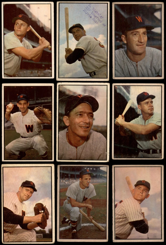 1953 Bowman Washington Senators Team Set 1.5 - FAIR 7108031 - Image 1 of 2